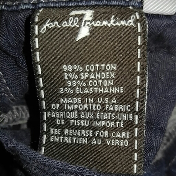 7 For All Mankind Skinny Jeans - Picture 3 of 5